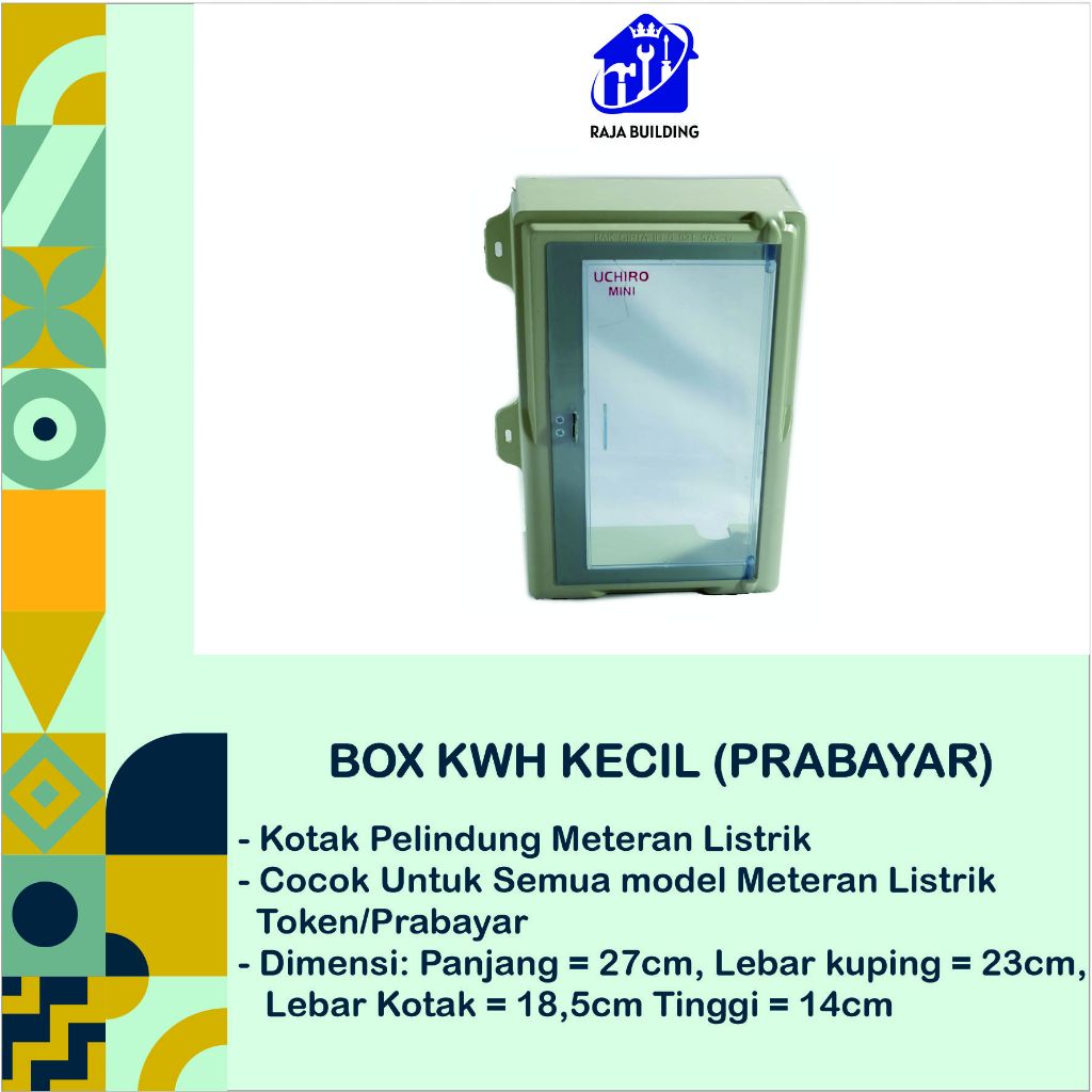 Box KWH Kecil (Prabayar) / Box KWH Meter Listrik Token