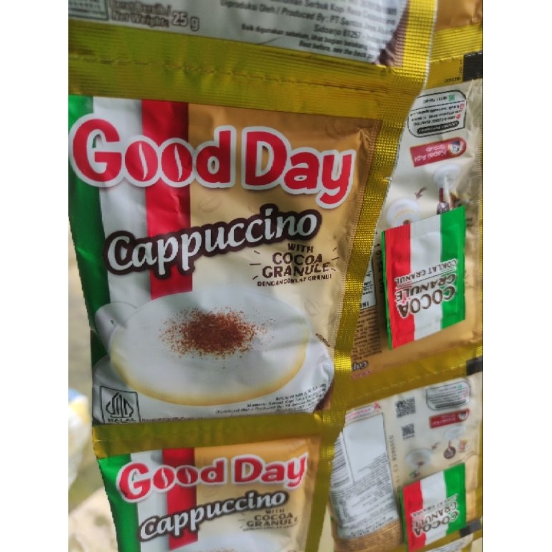 

1 renteng gooday capucino 10pcs