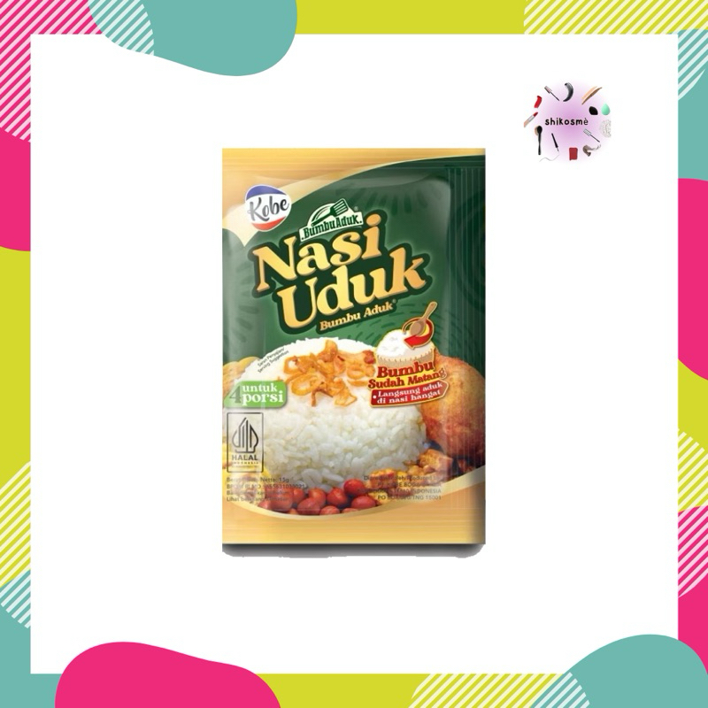 

Kobe Bumbu Aduk Nasi Uduk Sachet 15 gr