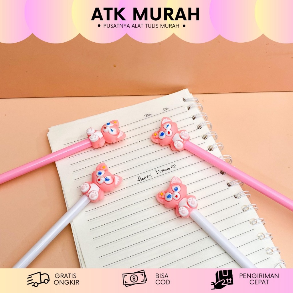 

PULPEN GEL BENTUK STELLA LOU PG-1483 PENA LUCU IMUT KADO UNIK KOREA AESTHETIC COD