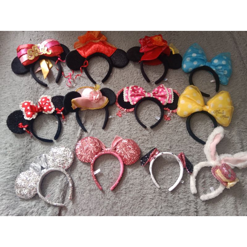 Disney Bando Topi Disney Bando Karakter Mickey Minnie Duffy Stelalou Monster Inc Tokyo Disney Resort
