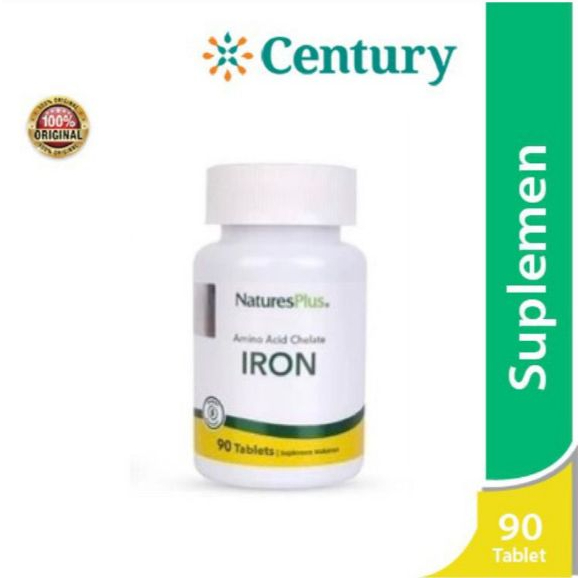 Nature's Plus Iron 20 mg 90 Tablet
