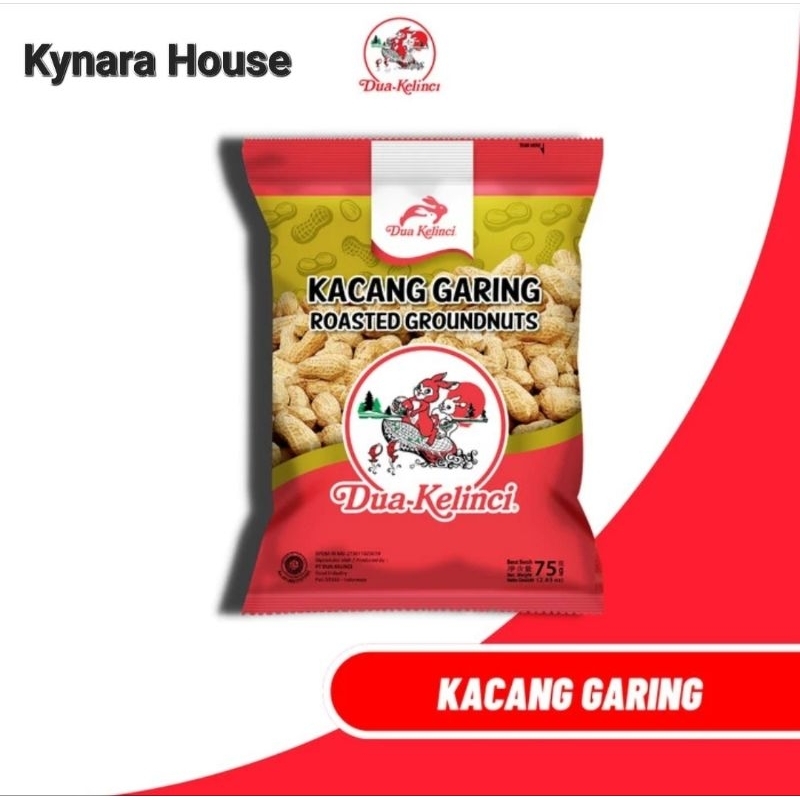 

Dua Kelinci Kacang Garing 100x75gr (Karton)