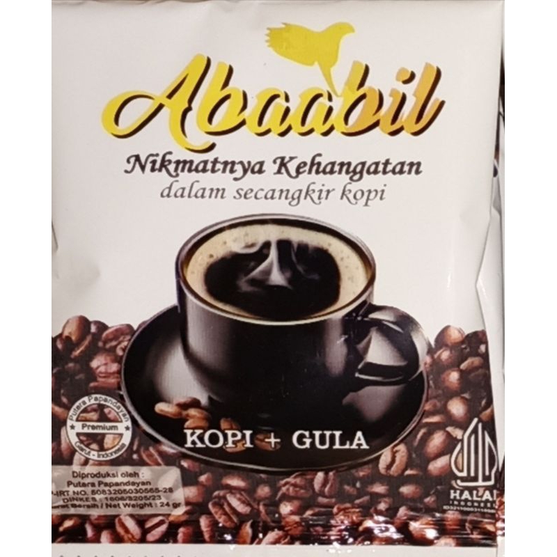 

Kopi Ababil Gula Putih