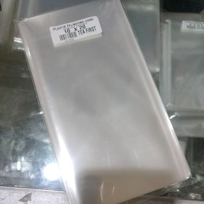 

PLASTIK OPP PELINDUNG UANG KERTAS 10 x 20 UANG KUNO 100 LEMBAR