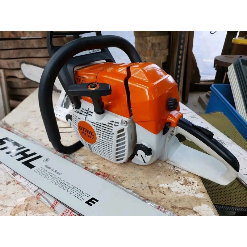 promoMesin Potong Kayu 58CC Mesin sinso senso Chainsaw bar baja 2Tak 22inch 20inch Gergaji Potong Po
