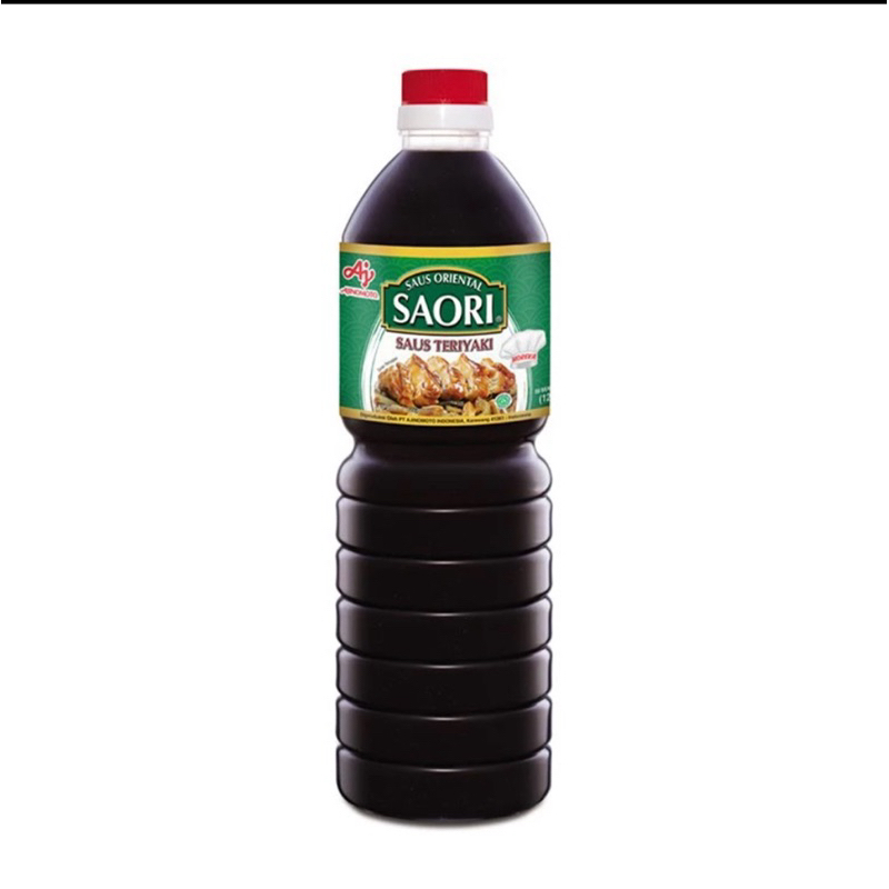 

Saus Teriyaki Saori Teriyaki Sauce Instan 1 Liter Botol Besar/Saus Oriental Teriyaki Botol 1L