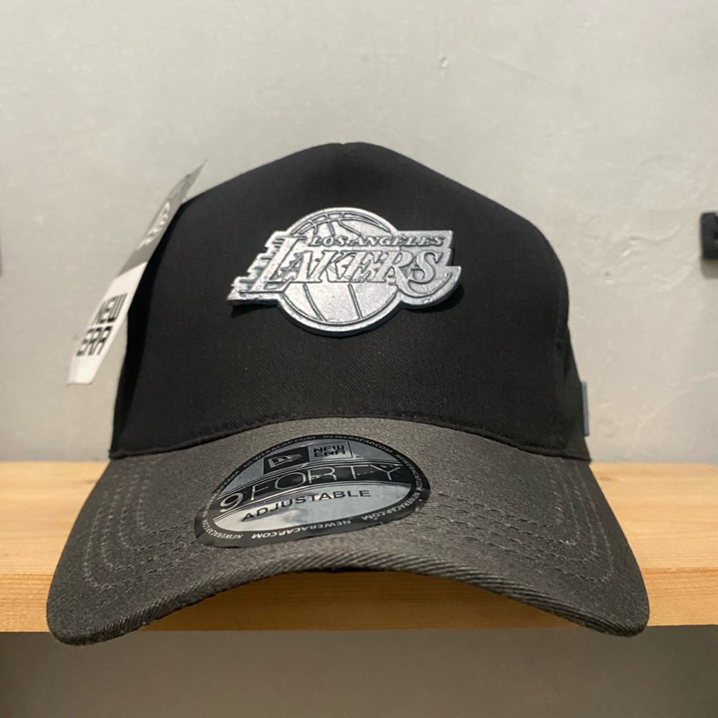 Topi Murah Lakers New Era Adjustable emblem besi