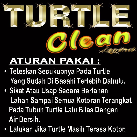 RK TURTLE CLEAN SABUN PEMBERSIH TEMPURUNG DAN KULIT KURA-KURA AIR BRAZIL TURTLES RES CST AST MONBI