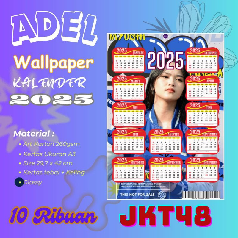 

Kalender JKT48 Tema Wallpaper Edisi ADEL 10RIBUAN