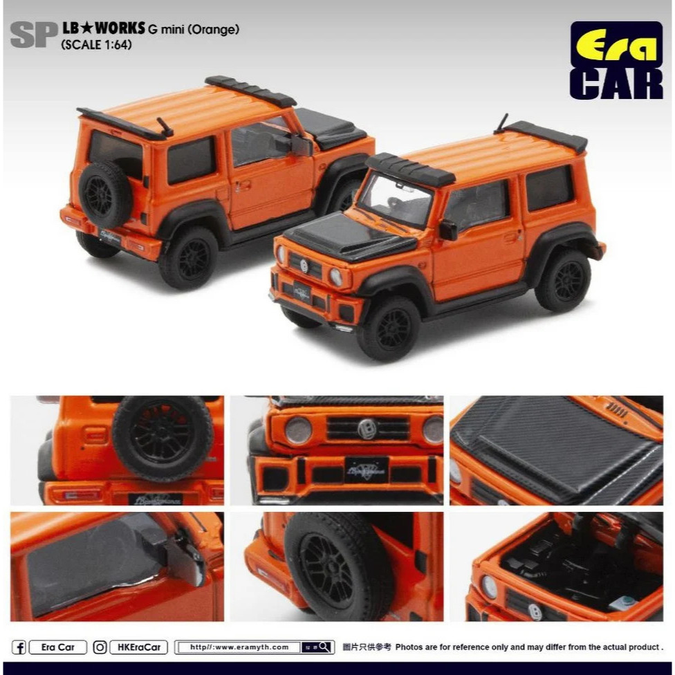 SU19JSSP19 - Era Car LB*Works Suzuki G Mini (Orange)
