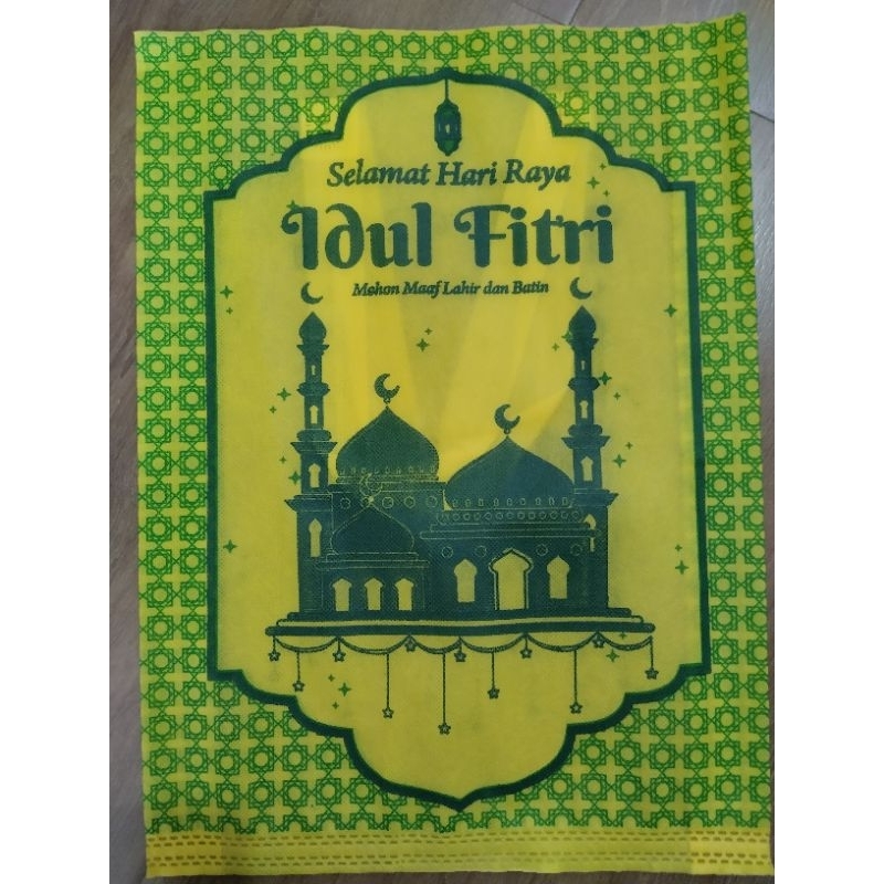 

Tas Lebaran idhul Fiti ukuran 30x40 isi 1 pcs