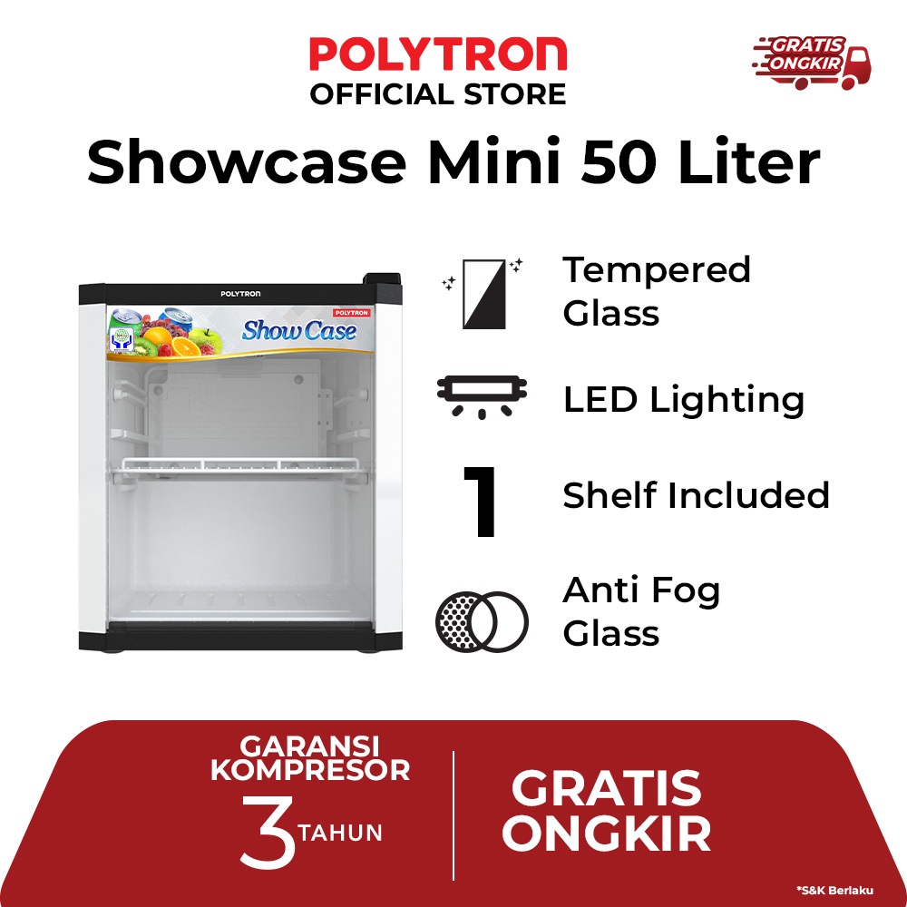 POLYTRON Showcase Mini 50 Liter SCH 51