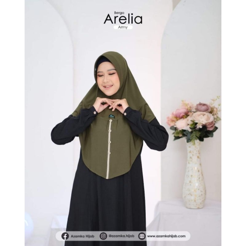 Azamka Jilbab Hijab Kerudung Instan Bergo Arelia by Azamka