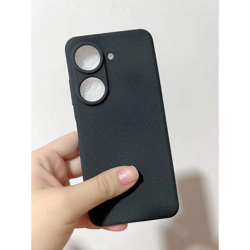 Asus Zenfone 9 / Zenfone 10 Softcase Premium Matte Anti Fingerprin Silikon Cover Soft Case Sandstone
