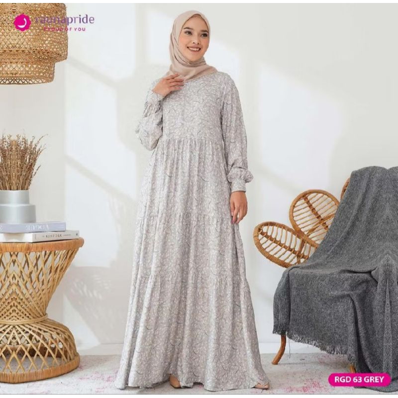 Rauna Gamis Dewasa RGD 63 Grey