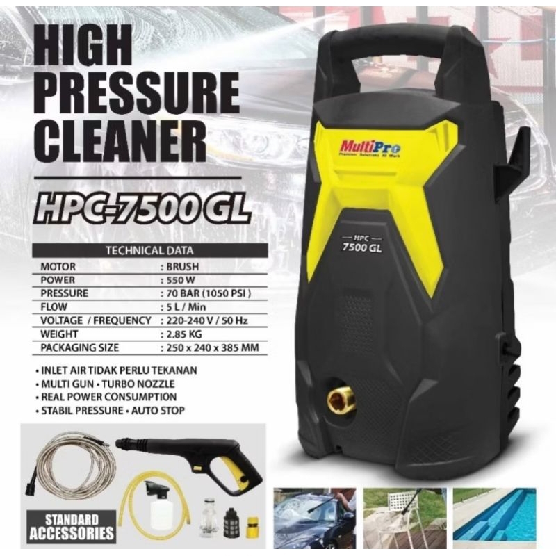 JET CLEANER MULTI PRO HPC 7500
