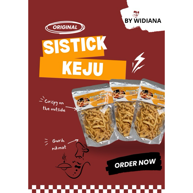 

Original kripik Sistick Keju-By Widiana