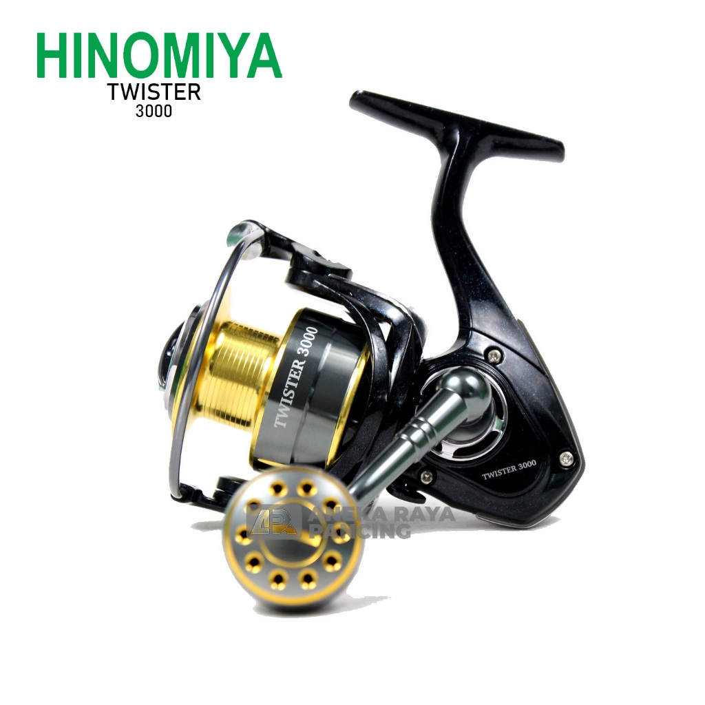 REEL HINOMIYA TWISTER | RIL HINOMIYA FRESHWATER | RIL HINOMIYA TERBARU