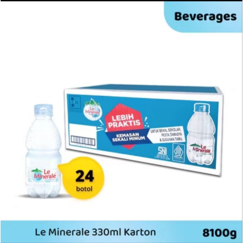 

Le minerale 330 ml