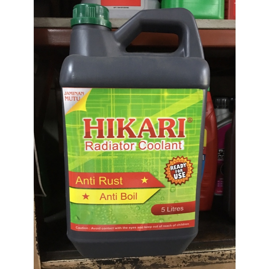 Air Radiator Coolant HIKARI 5 Liter Motor Mobil