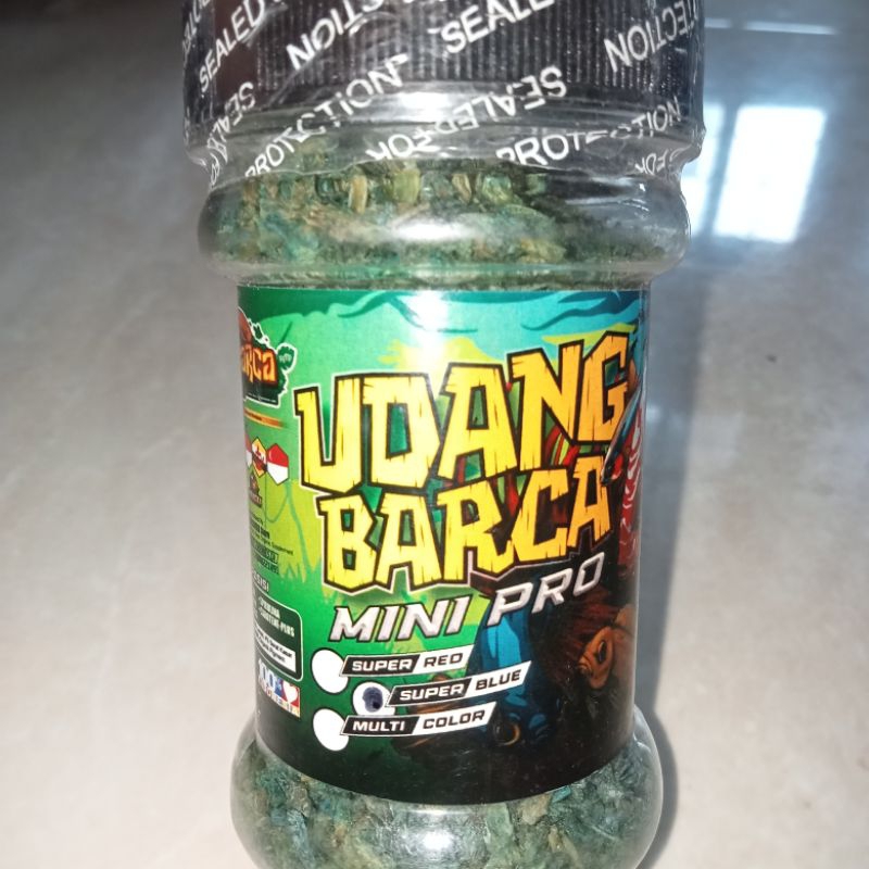 EL BARCA FEED Udang Barca Mini Pro Super Blue 30g Pakan Ikan