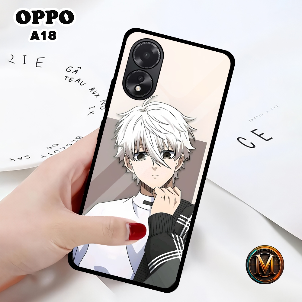 [ DG17 ]  Case Galossy  OPPO A18 | OPPO A38 |  Case Kekinian Murah Kualitas Premium | MINIACASE |Cas
