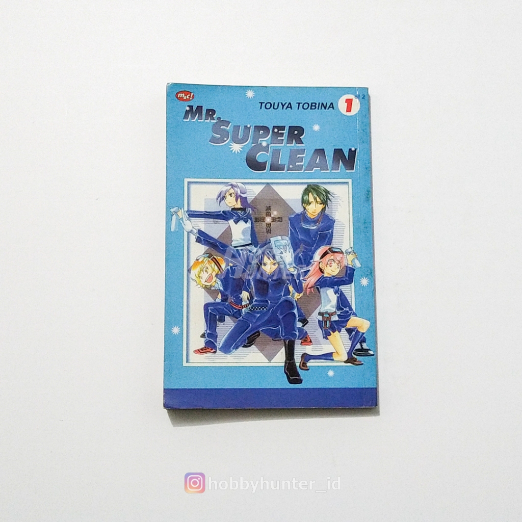 Buku Komik Mr Super Clean 1-2 Tamat