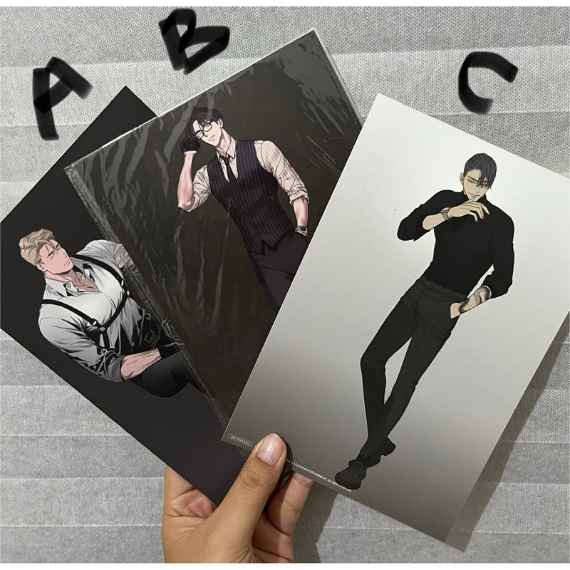 [BL MERCH] Illust Card Lezhin Boys from Lezhin Calendar Official