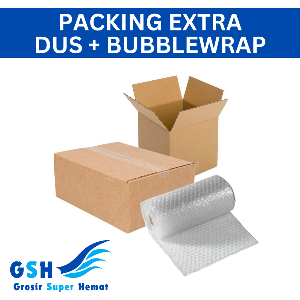

Tambahan Packing Extra Aman Dus + Bubblewrap