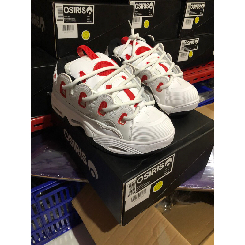 OSIRIS D3 WHITE/RED