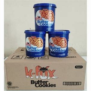 

Kogen K-Fox Butter Cookies - 1 Karton isi 6