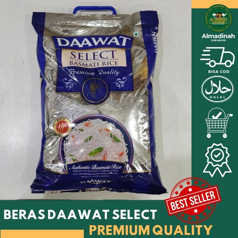 

BERAS BASMATI DAAWAT SELECT 5KG PREMIUM QUALITY