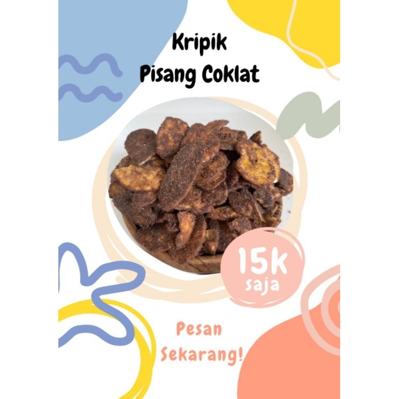 

Kripik Pisang Coklat