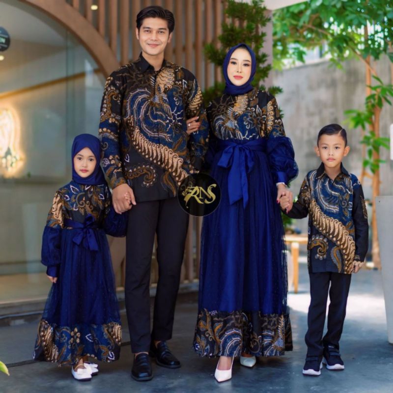 COUPLE SET GAMIS AURA RAYA  JUMBO Ld 120