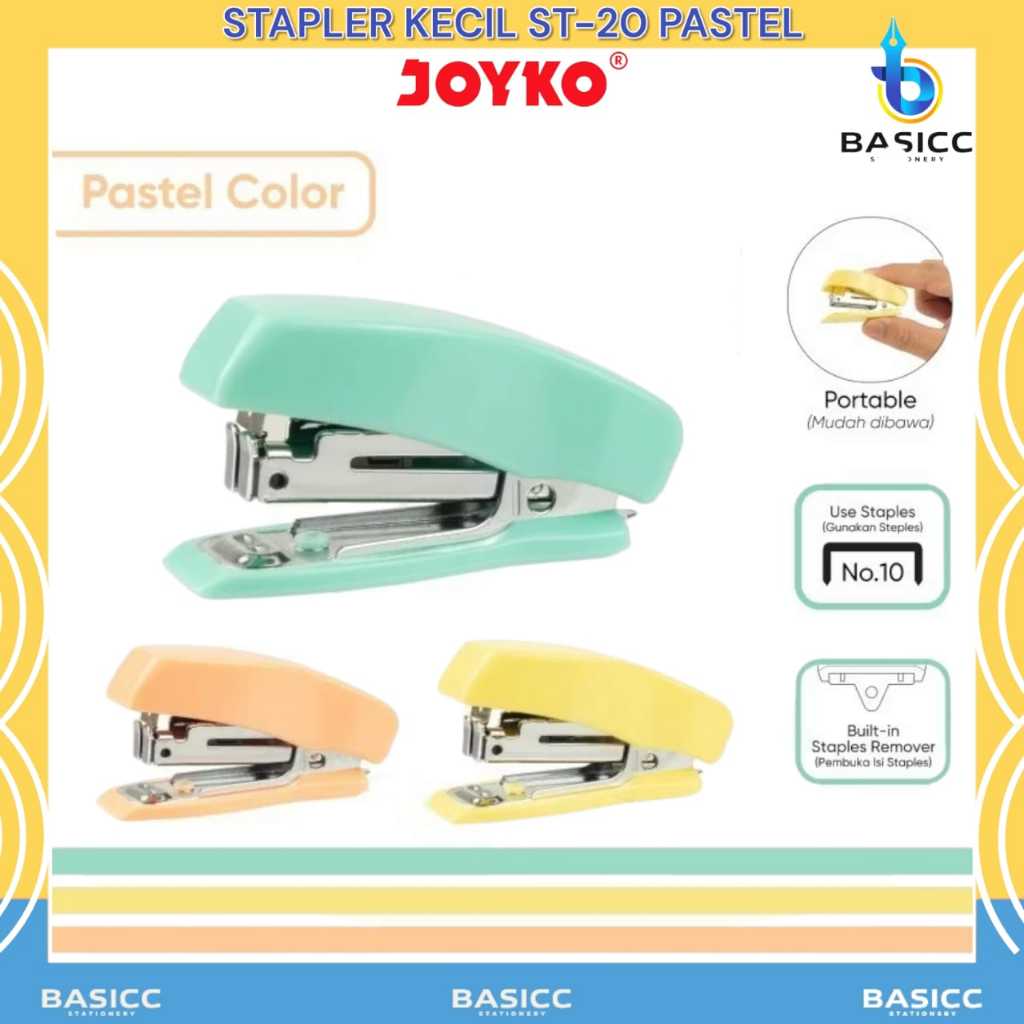 

Joyko Stapler Stepler Jepretan ST-20 @ 1Pcs