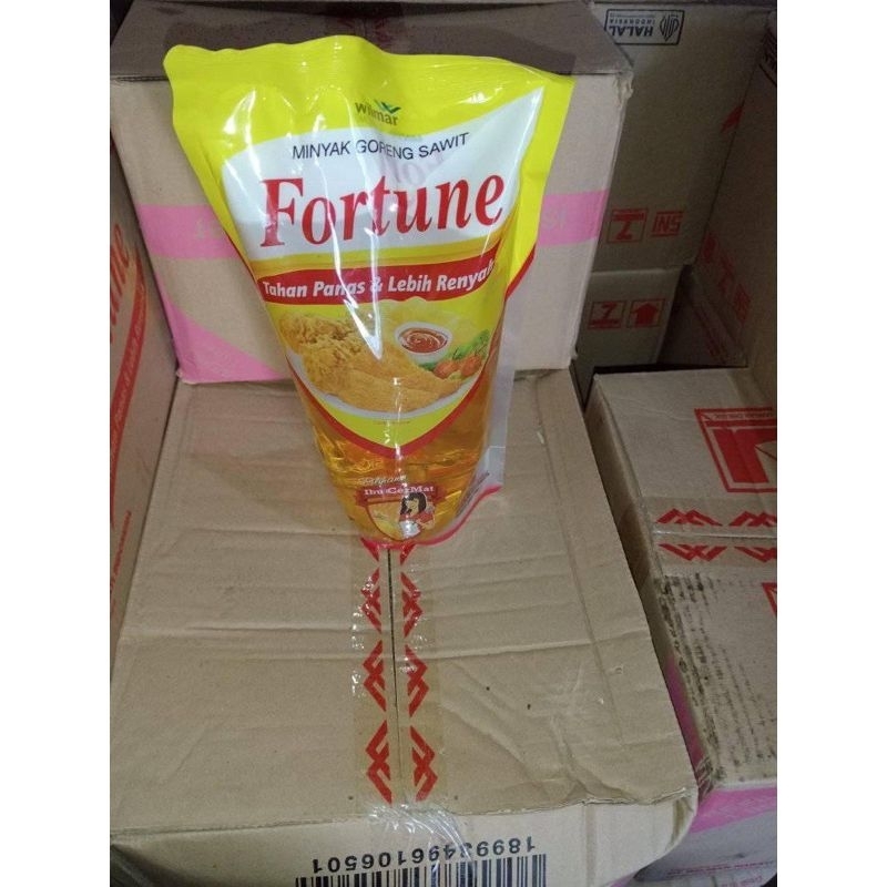

MAX CO 1 KARTON / Fortune Minyak Goreng Refill 1 Liter ISI 12