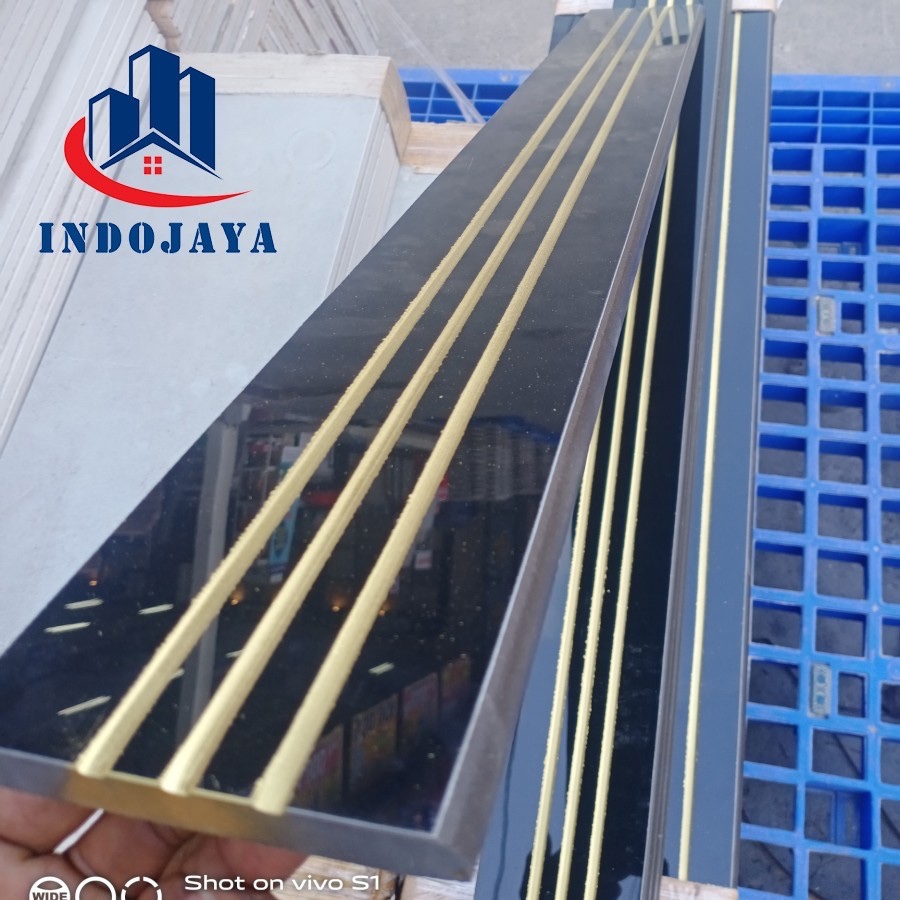 granit list plint 10x60 keramik list dinding ukuran custom hitam stepnosing