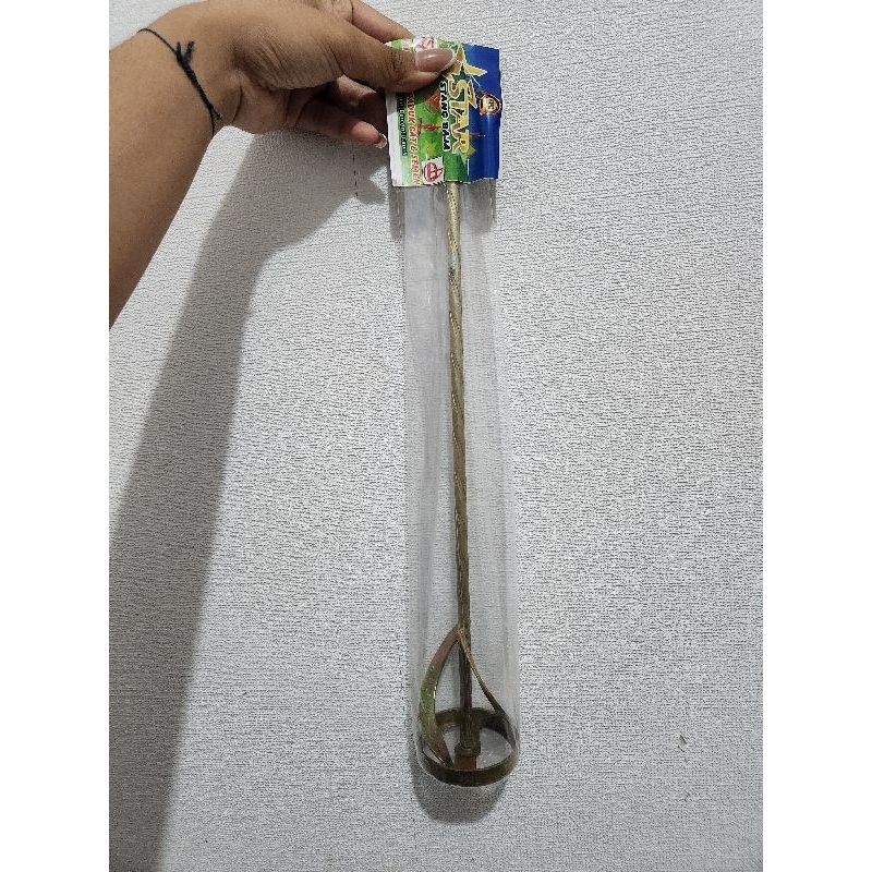 Pengaduk cat untuk bor