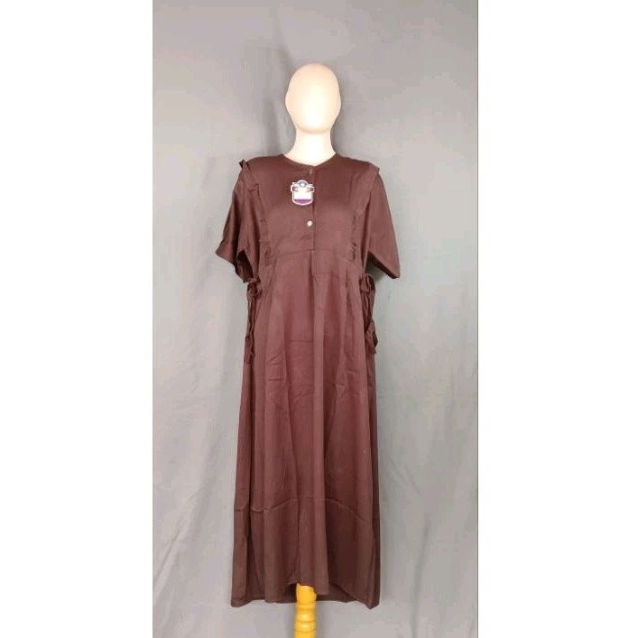 Daster Chibi rample dress chibi tali samping serut kekinian remaja dewasa korean style busui friendl