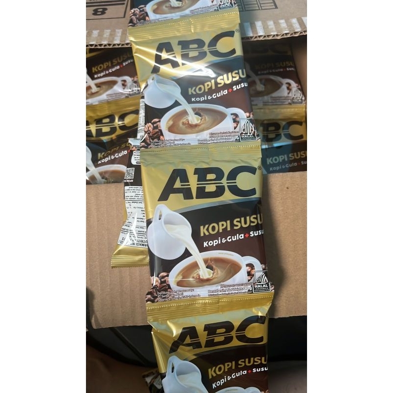 

Kopi ABC SUSU 1 Renceng (10 sachet) / KOPI SUSU ABC 1 RENTENG