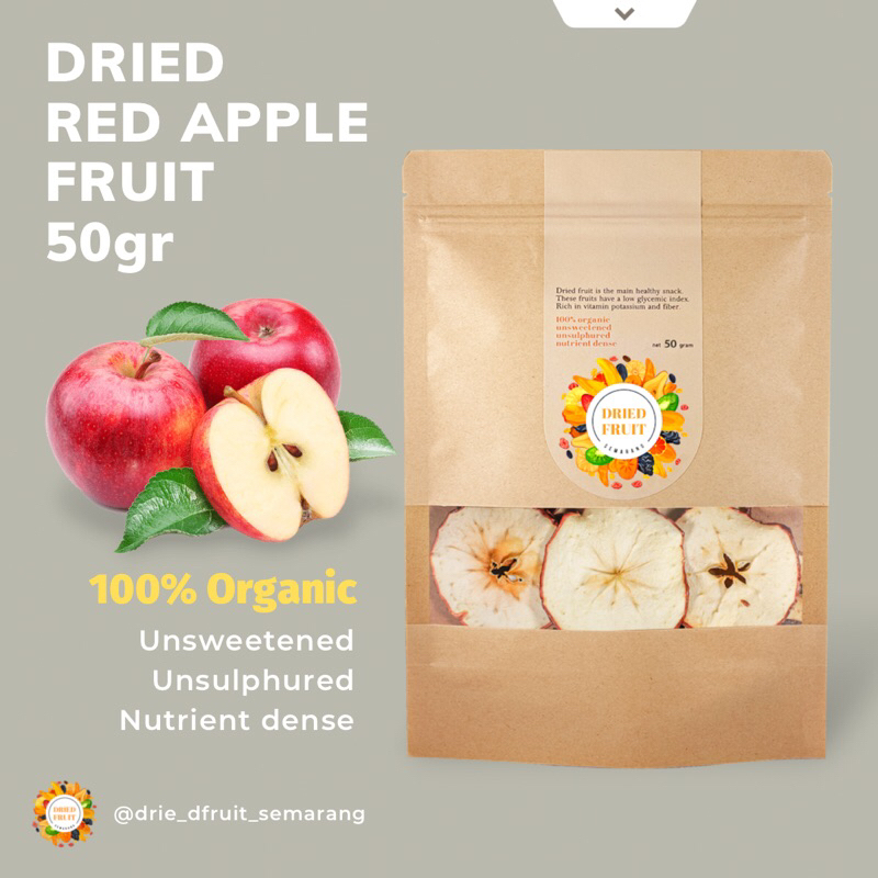 

Dried Red Apple FUJI