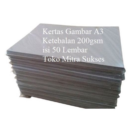 

q6Ready Kertas Gambar A3 2gsm Y49
