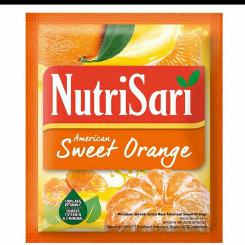 

NUTRISARI American Sweet Orange 14gr [10pcs/renteng]