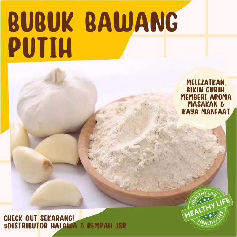 

Bawang Putih bubuk | garlic powder 50gr