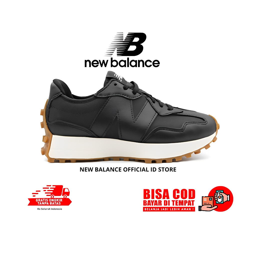 SEPATU NEW BALANCE 327 BLACK PHANTOM