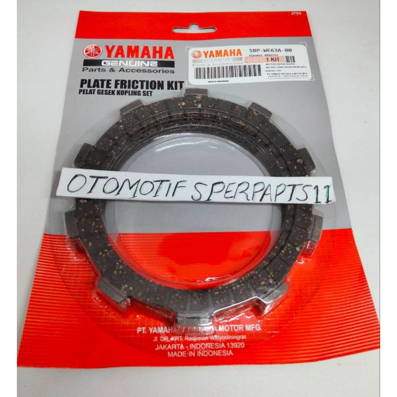 kampas kopling 5BP Yamaha Scorpio lama Scorpio Z.ORi