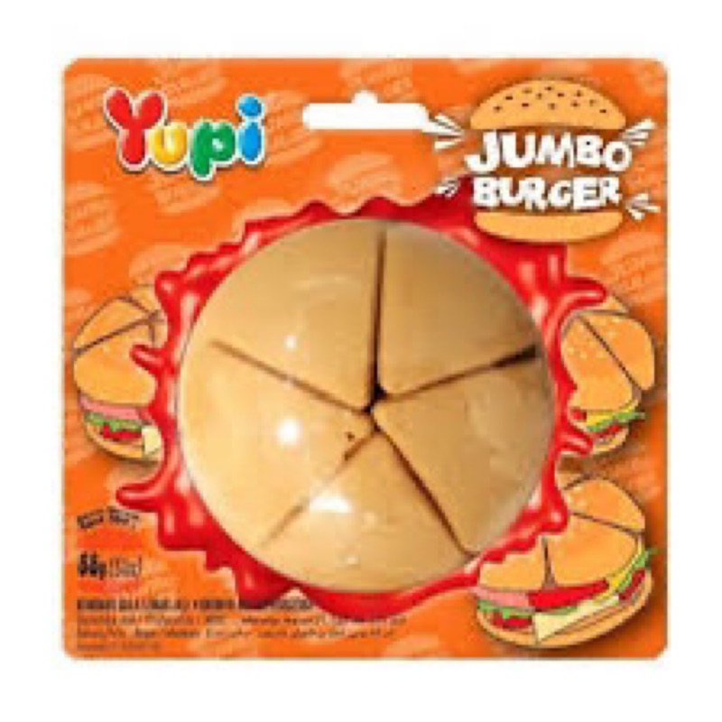 

yupi burger jumbo & korean bbq thailand 88gr