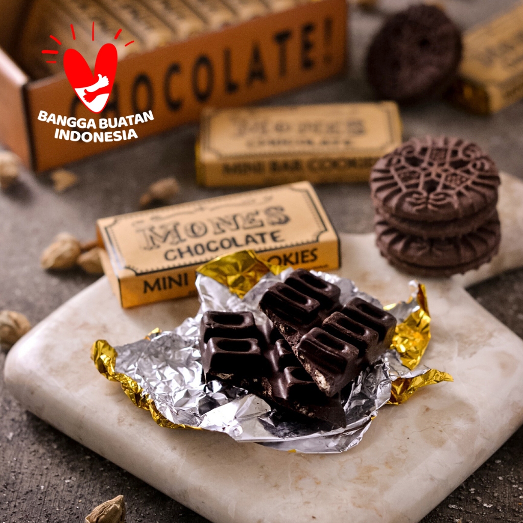 

MONES MINI BAR COOKIES, Cokelat Bar 225g