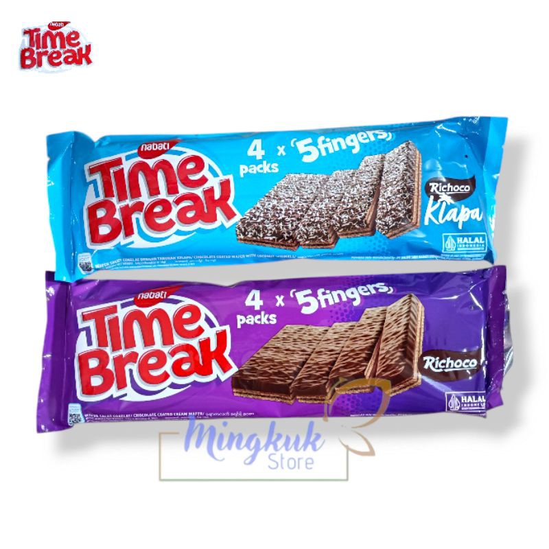 

Nabati Time Break Wafer 64gr - Time Break Richoco, Richoco Klapa 64 gr